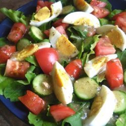Mixed Green Salad and Mustard Vinaigrette