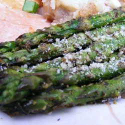 Roasted Asparagus With Pesto