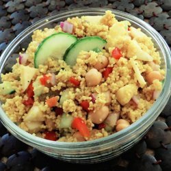Couscous-Chickpea Salad