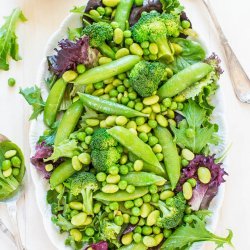 Greens With Sesame and Ginger