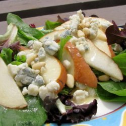 Pear and Stilton (Or Asiago) Salad