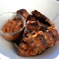 Apple-Barbecued Ribs