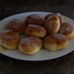 Baked Paczkis Using a Bread Machine
