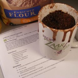 6 Minute Literal Cup-Cake
