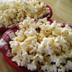 Sweet and Savory Popcorn With Honey and Parmesan Cheese