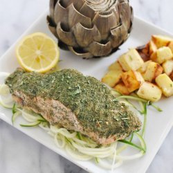 Salmon With Dijon and Dill
