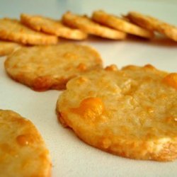 Cheddar-Cornmeal Icebox Crackers