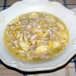 Pennsylvania Dutch Chicken Corn Soup