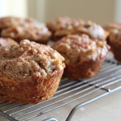 Apple Nut Carrot Muffins