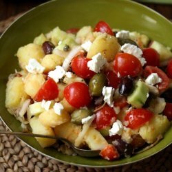Quick Greek Salad for Two