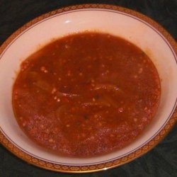 Tomato-Garlic Soup