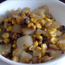 Roasted Corn and Onions