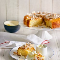 Coconut Syrup Cake
