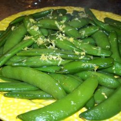 Sugar Snap Peas With Lemon Butter