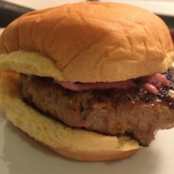 Thanksgiving Turkey Burger With Cranberry-Mayo