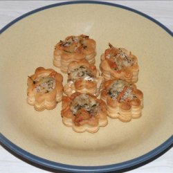 Cheese and Oyster Vol-Au-Vents