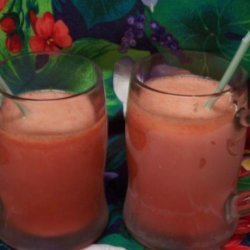 Strawberry-Rum Slush