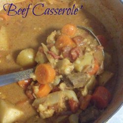 Beef Casserole With Spice