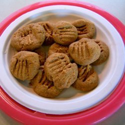 No Flour Peanut Butter Cookies