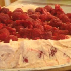 Meringue & Raspberry Cream Torte