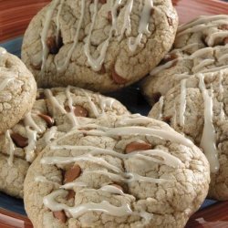 Glazed Cinnamon Mocha Cookies