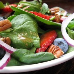 Spinach Salad With Fresh Summer Berries