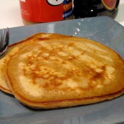 Creamy Crunchy Peanut Butter Pancakes