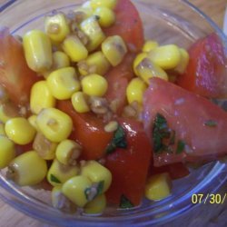 Corn, Tomato and Basil Salad