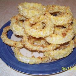 Spicy Oven Baked Onion Rings