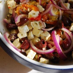 Marinated Vegetables With Feta