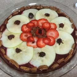 Strawberry 'n Blueberry Cream Pie