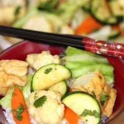 Tofu and Vegetable Stir Fry
