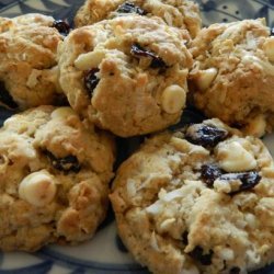 Chewy Cherry Almond Cookies