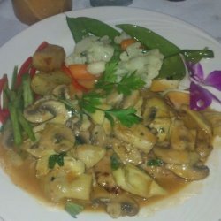 Veal With Artichokes & Mushrooms