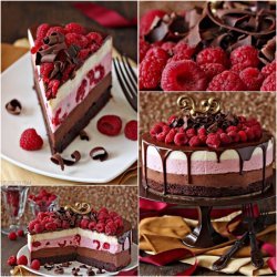 Raspberry-Chocolate Tart