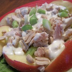 Apple-Peanut Salad with Tuna