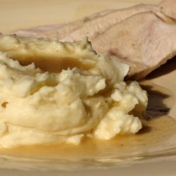 Slow-Roasted Turkey Breast With Gravy