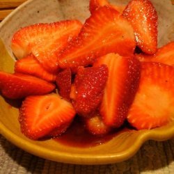 Ali's Balsamic Strawberries