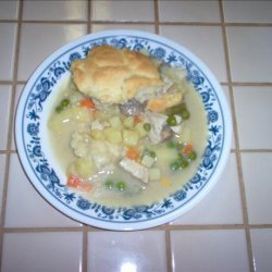 Chicken-Vegetable Pot Pie / Pies