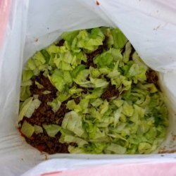  trash Bag  Taco Salad