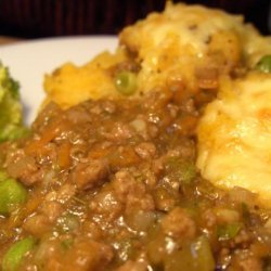 Lightened up Cottage Pie With Golden Mash for 2