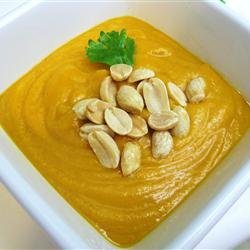 African Sweet Potato and Peanut Soup