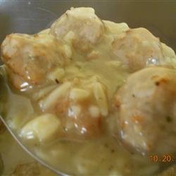 Meatball Orzo Soup