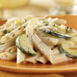 Penne With Zucchini and Ricotta Cheese