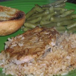 Consomme Pork Chops and Rice