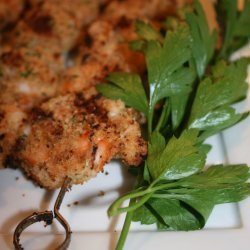Grilled Shrimp With Garlic and Breadcrumbs
