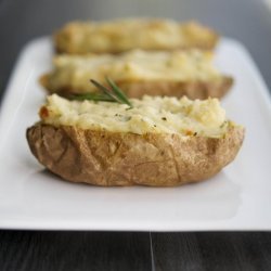Twice-Baked Garlic Potatoes
