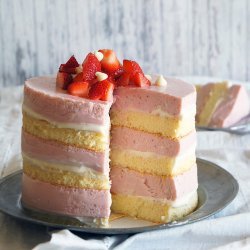 Layered Raspberry Cheesecake
