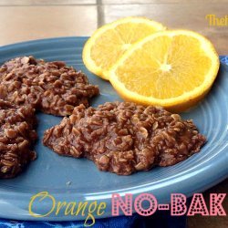 Orange No-Bake Cookies