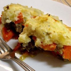 Ground Beef and Sausage Pie (Pastry or Potato Topped)